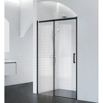 Душевая дверь 150 см BELBAGNO ACQUA-BF-1-150-C-NERO