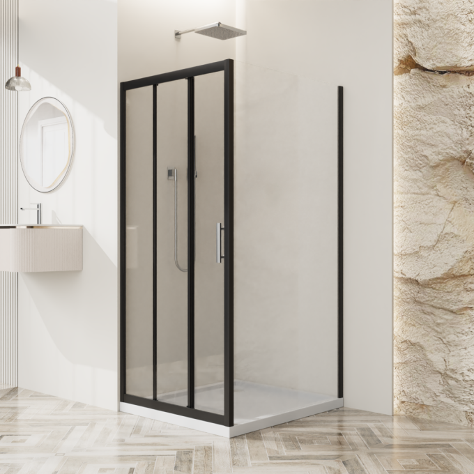 Душевой уголок BELBAGNO UNO-195-AHF-31-90/100-C-Cr